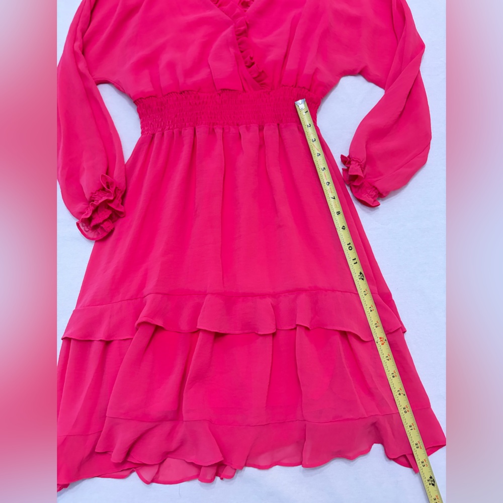 Pink Ruffle Dress - Picture 11 of 13